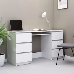 Description générale Notre bureau est un ajout pratique à votre espace d'étude et de travail. Fabriqué en bois d'ingénierie d ...