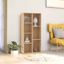 Avec un design élégant et beau, cette bibliothèque ajoutera une touche décorative et pratique à votre décoration. L'armoire e ...