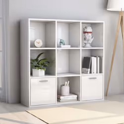 Dotée d'un design élégant et classique, cette bibliothèque ajoutera une touche décorative et pratique à votre décoration. L'a ...