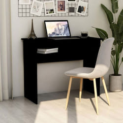 Vidaxl - Bureau Noir 90x50x74 cm Bois d'ingénierie