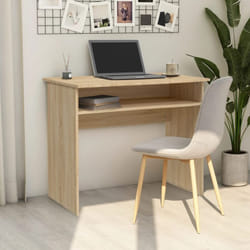 Vidaxl - Bureau Chêne sonoma 90x50x74 cm Aggloméré