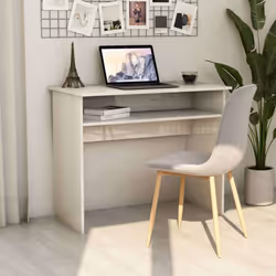 Notre bureau élégant et moderne sera un ajout pratique à votre espace d'étude et de travail ! Fabriqué en bois d'ingénierie d ...