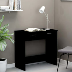 Vidaxl - Bureau Noir 80x40x75 cm Aggloméré
