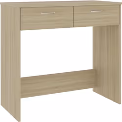 vidaXL Bureau Chêne Sonoma 80x40x75 cm Aggloméré - TU