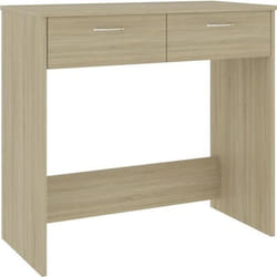 vidaXL Bureau Chêne Sonoma 80x40x75 cm Aggloméré - TU