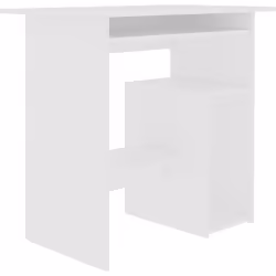 vidaXL Bureau Blanc 80x45x74 cm Bois d’ingénierie