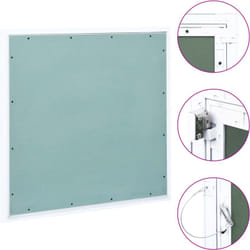 Vidaxl Panneau D'Accès Cadre En Aluminium Plaque De Plâtre 700x700 Mm