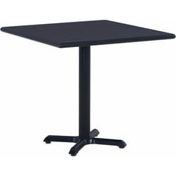 VidaXL 49470 table de jardin Noir