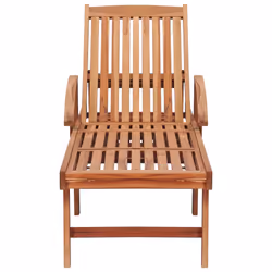 VidaXL 3051437 chaise d'extérieur Linge Teck
