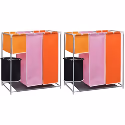 Ce panier à linge en 3 parties avec un bac de lavage vous aidera à organiser votre linge plus efficacement et vous évitera de ...