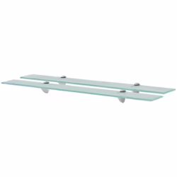 VidaXL 3051499, Verre trempé, Zinc, Transparent, 15 kg, 800 mm, 100 mm, 8 mm