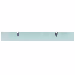 VidaXL 3051499 étagères Verre trempé, Zinc Transparent - Vue supplémentaire 4