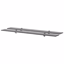 VidaXL 3051509, Verre trempé, Zinc, Noir, 15 kg, 1000 mm, 100 mm, 8 mm