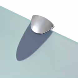 VidaXL 3051525 étagères Verre trempé, Zinc Transparent - Vue supplémentaire 5