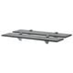 vidaXL Étagères murales 2 pcs Verre 50 x 20 cm 8 mm - TU