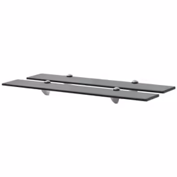vidaXL Étagères murales 2 pcs Verre 70 x 20 cm 8 mm - TU