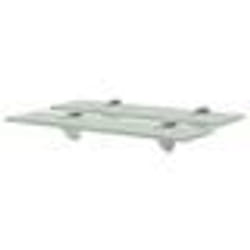 vidaXL Étagères murales 2 pcs Verre 40 x 20 cm 8 mm - TU