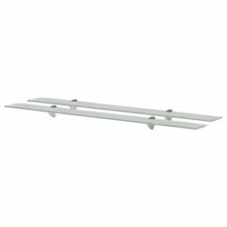VidaXL 3051541, Verre trempé, Zinc, Transparent, 15 kg, 1000 mm, 200 mm, 8 mm
