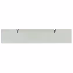 VidaXL 3051541 étagères Verre trempé, Zinc Transparent - Vue supplémentaire 4