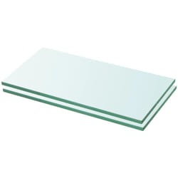 Vidaxl - Panneaux d'étagère 2 pcs Verre Transparent 20 x 30 cm