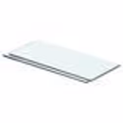 vidaXL Panneaux d'étagère 2 pcs Verre Transparent 40 x 12 cm - TU