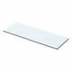 vidaXL Panneaux d'étagère 2 pcs Verre Transparent 50 x 12 cm