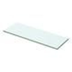 vidaXL Panneaux d'étagère 2 pcs Verre Transparent 50 x 12 cm