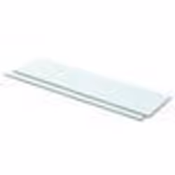 vidaXL Panneaux d'étagère 2 pcs Verre Transparent 60 x 12 cm - TU