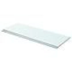 vidaXL Panneaux d'étagère 2 pcs Verre Transparent 70x25 cm - TU