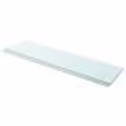 vidaXL Panneaux d'étagère 2 pcs Verre Transparent 100 x 25 cm - TU