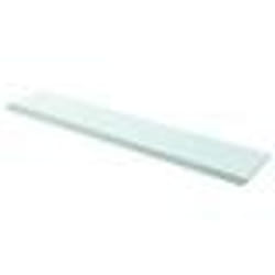 vidaXL Panneaux d'étagère 2 pcs Verre Transparent 110 x 20 cm - TU