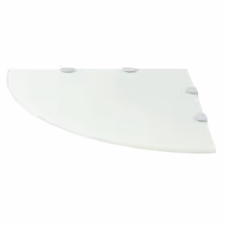 VidaXL 3051600 étagères Verre trempé Blanc