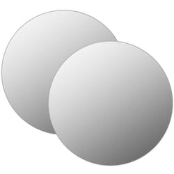 Vidaxl - Miroirs muraux 2 pcs 70 cm Rond Verre