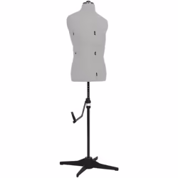 Ce mannequin de couture ajustable est parfait pour les étudiants en stylisme, les tailleurs et les magasins de vêtements pour ...