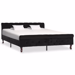 VidaXL 288554, Noir, 1665 mm, 2,26 m, 740 mm, 1600 x 2000 mm, 31,5 cm