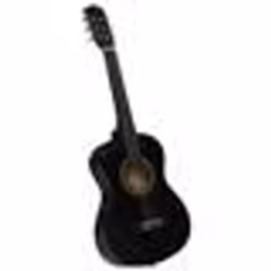 vidaXL Guitare classique de débutants et enfants Noir 1/2 34"