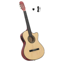 vidaXL Guitare découpée