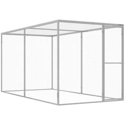 Cage pour chat 3x1,5x1,5 m Acier galvanisé