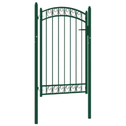vidaXL Portail arboré 100x150 cm Vert