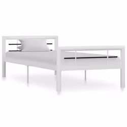 VidaXL 284545, Noir, Blanc, 1075 mm, 2,12 m, 655 mm, 1000 x 2000 mm, 32 cm