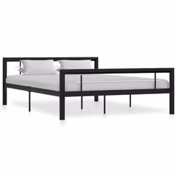 VidaXL 284552, Noir, Blanc, 1275 mm, 2,12 m, 655 mm, 1200 x 2000 mm, 32 cm