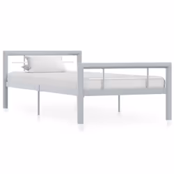 VidaXL 284557, Gris, Blanc, 1075 mm, 2,12 m, 655 mm, 1000 x 2000 mm, 32 cm