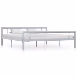 VidaXL 284561, Gris, Blanc, 1875 mm, 2,12 m, 655 mm, 1800 x 2000 mm, 32 cm