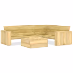 Notre salon de jardin sera un choix parfait pour l'heure du café ou pour vous détendre. L'ensemble de mobilier dégage un char ...