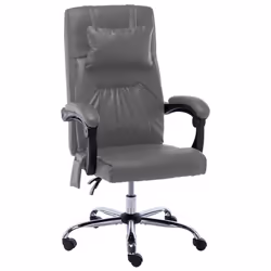 VidaXL 20294, 110 kg, 1 pièce(s), Coton, Simili-cuir, Métal, Polyester, Anthracite