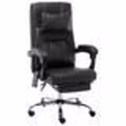 VidaXL 20296, 110 kg, 1 pièce(s), Coton, Simili-cuir, Métal, Polyester, Noir