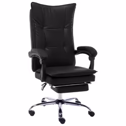 VidaXL 20352, 110 kg, 1 pièce(s), Coton, Simili-cuir, Métal, Polyester, Noir