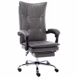 VidaXL 20354, 110 kg, 1 pièce(s), Coton, Simili-cuir, Métal, Polyester, Anthracite