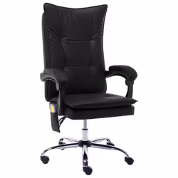VidaXL 20356, 110 kg, 1 pièce(s), Coton, Simili-cuir, Métal, Polyester, Noir