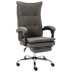 vidaXL Chaise de bureau - Gris